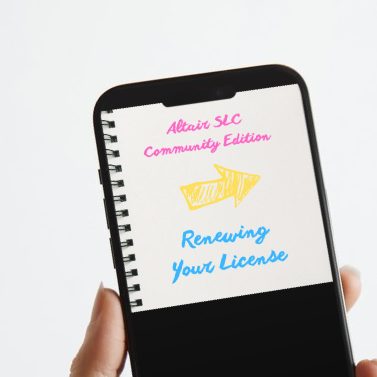 Renewing the Altair SLC (Community Edition) License